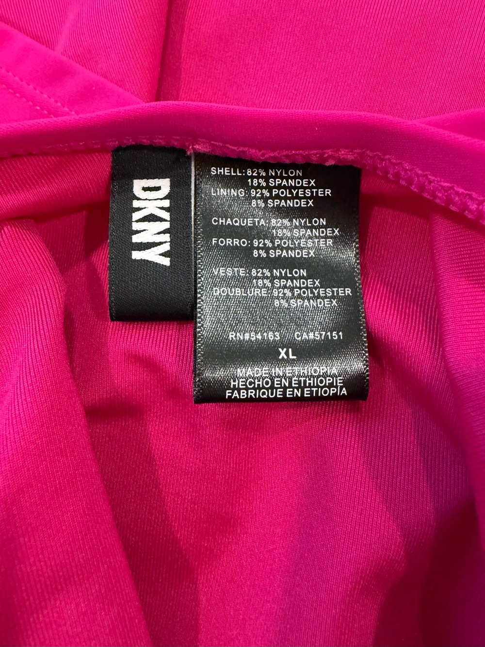 DKNY V-Neck Ruffle Tankini 2PC Swimsuit - Picture 9 of 14